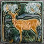 Stag Deer Tile by Verdant Tile