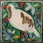 Woodcock Partridge Tile by Verdant Tile. C.
