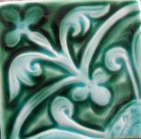 Celadon Green Verdant Green glazes. Copyright Verdant Tile
