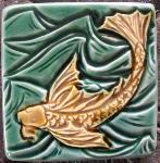 Fish tile. copyright Verdant Tile