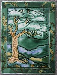 Lonely Tree Tile. copyright Verdant Tile