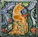 Morris Fox tile. copyright Verdant Tile.