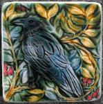 Raven in Rowan. copyright Verdant Tile.