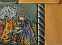 new rope border. copyright verdant tile