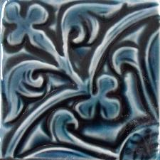 Bleu Marine Glaze. Copyright Verdant Tile